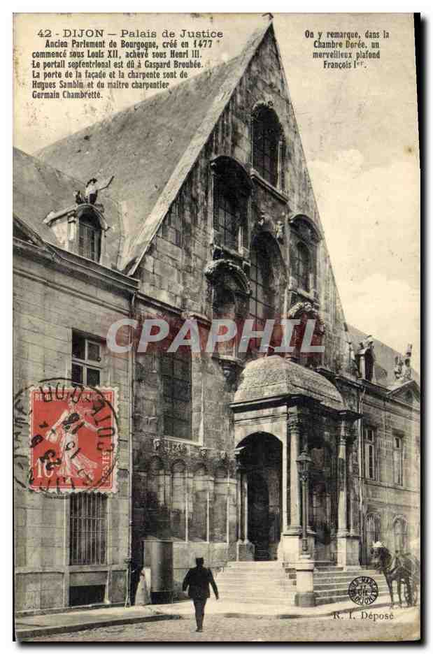 CPA Palais de Justice Dijon