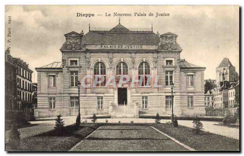 CPA Dieppe Le nouveau Palais de Justice 