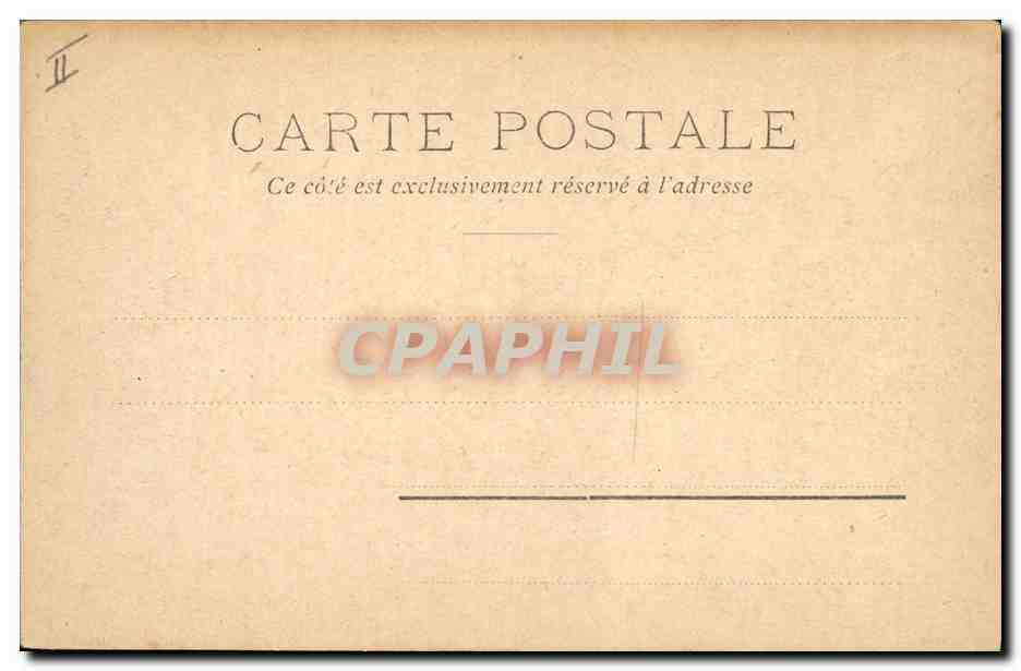 CPA Bateau de Guerre Le Carnot Cuirasse d'escadre Chocolat Klaus — Verso
