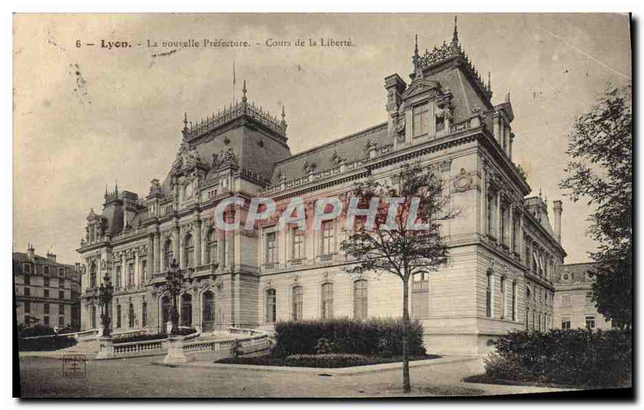 CPA Lyon La nouvelle Prefecture Cours de la liberte