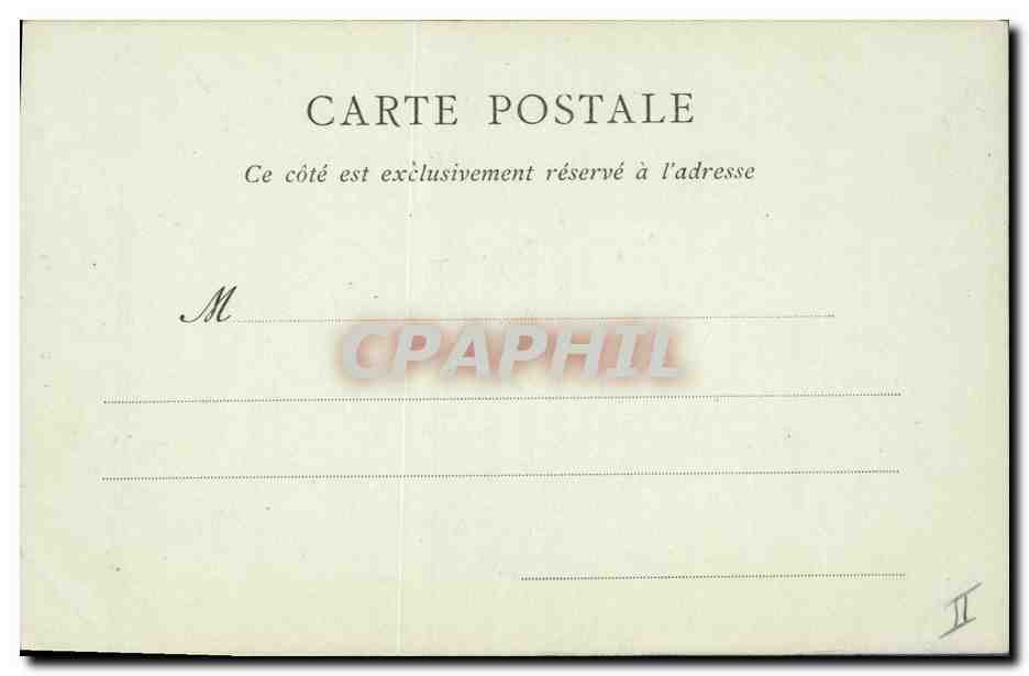 CPA Prefecture Lyon — Verso