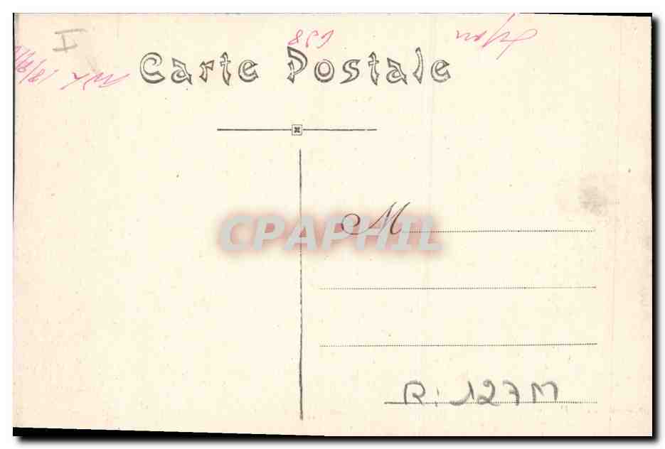 CPA Prefecture Lyon — Rückseite