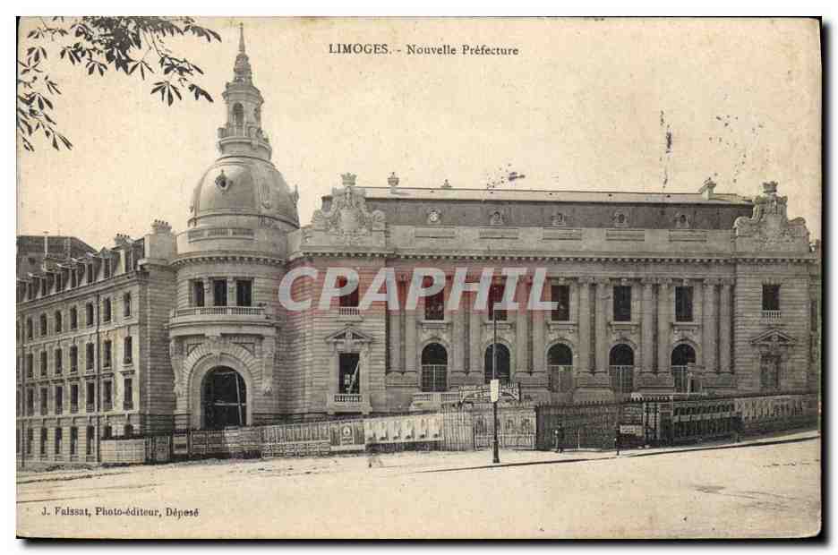 CPA Limoges Nouvelle Prefecture 