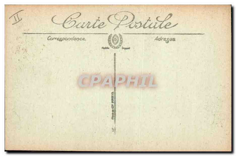 CPA Prefecture Lyon  — Verso