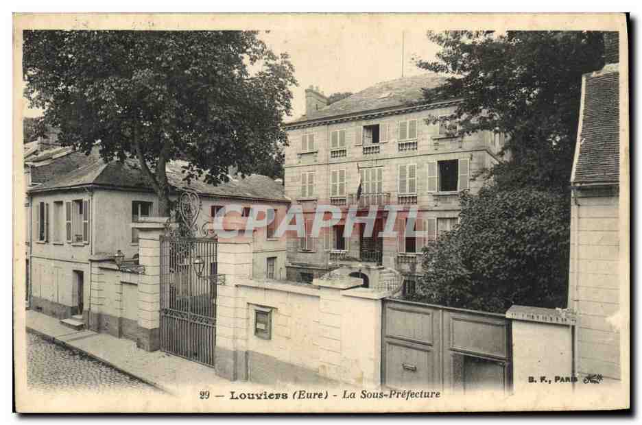 CPA Louviers La Sous Prefecture 