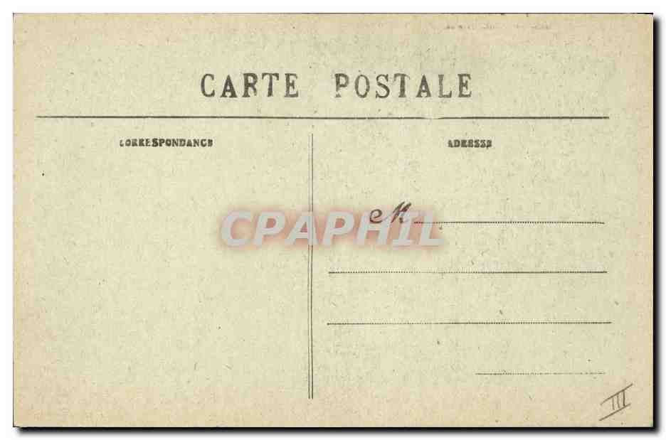 CPA Folklore Maries des environs de Douarnenez Mariage — Verso