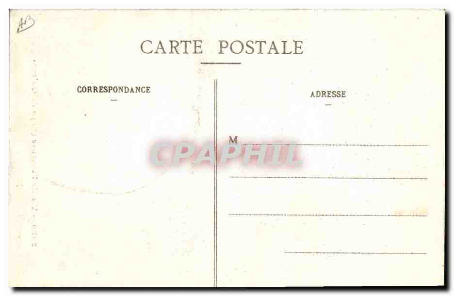 CPA Folklore Vieille fumeuse Pays de Quimper Tabac — Verso