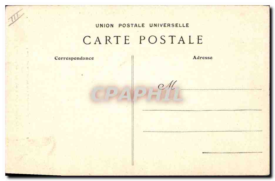 CPA Folklore Pour ses amis les petits pauvres Un jour de fete Dieu a Penhars Costume d'enfant des en — Verso