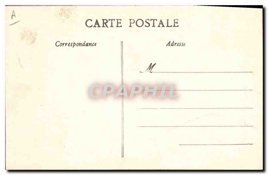 Costume de Scaër — La Bretagne Pittoresque — Collection A. Waron, St-Brice — Rückseite