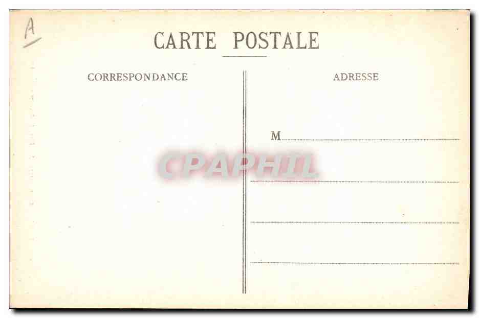 CPA Folklore Costume de Pont Aven — Verso