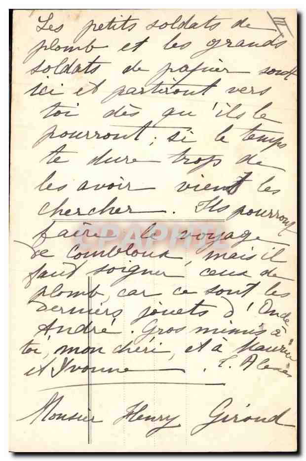 Our Troops in the Field — Mounted Artillery. Opening Fire — Publisher E. G. N. No. 4 — Back