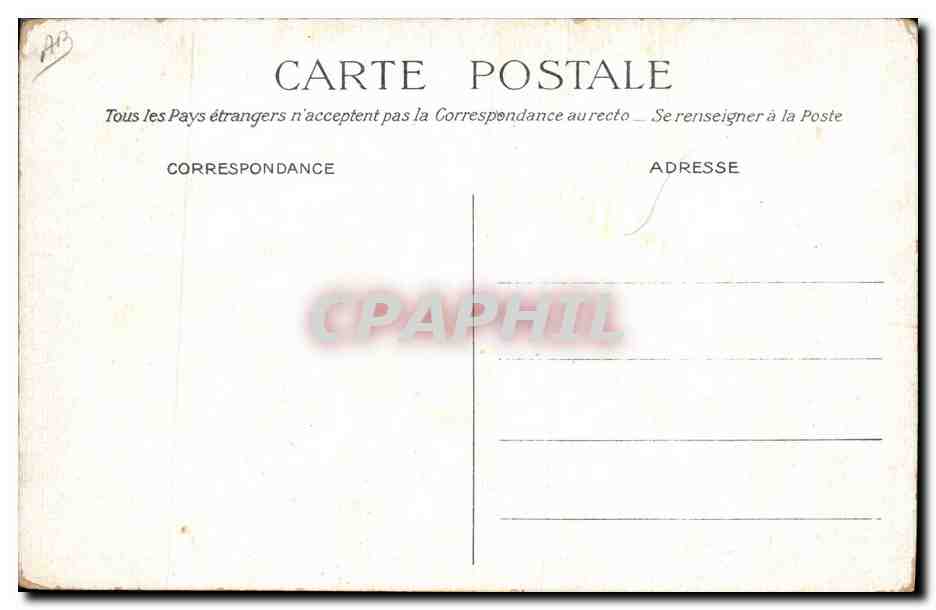 Artillerie — Pointage d'une pièce de campagne — J.E. Goossens, Lille - Paris — Verso