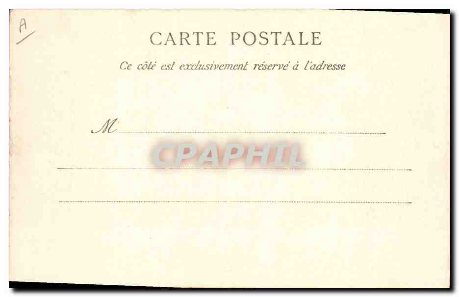 CPA Pays Basque Chateau Fort de Mauleon  — Verso