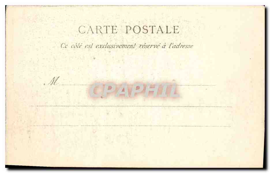 CPA Chateau de Langeais sur Loire  — Verso
