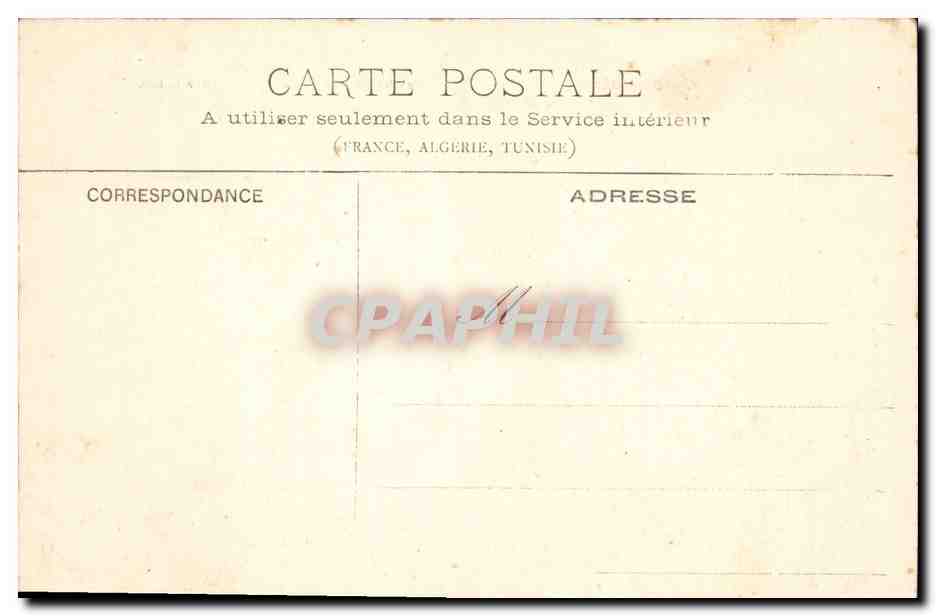 CPA Tournoel Le chateau en 1829  — Rückseite