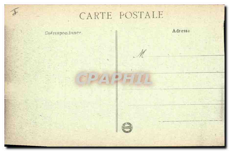 CPA Cote d'Emeraude Dinard Saint Enogat Le Chateau et la Grotte de le Goule aux Fees  — Rückseite