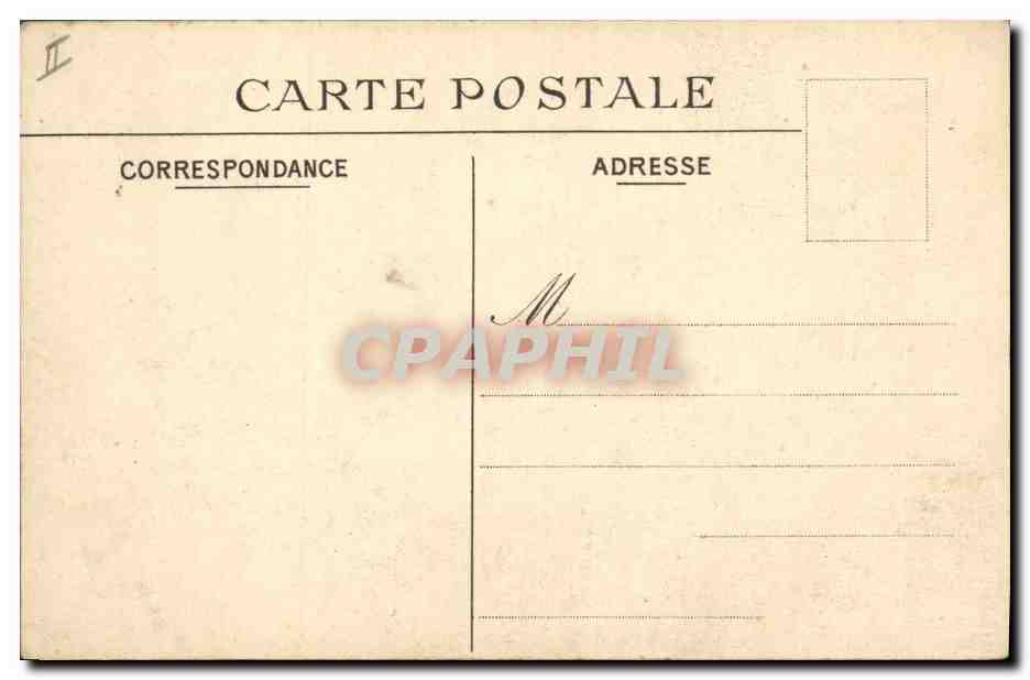 CPA Bonifacio Entree de la Grande Grotte  — Rückseite