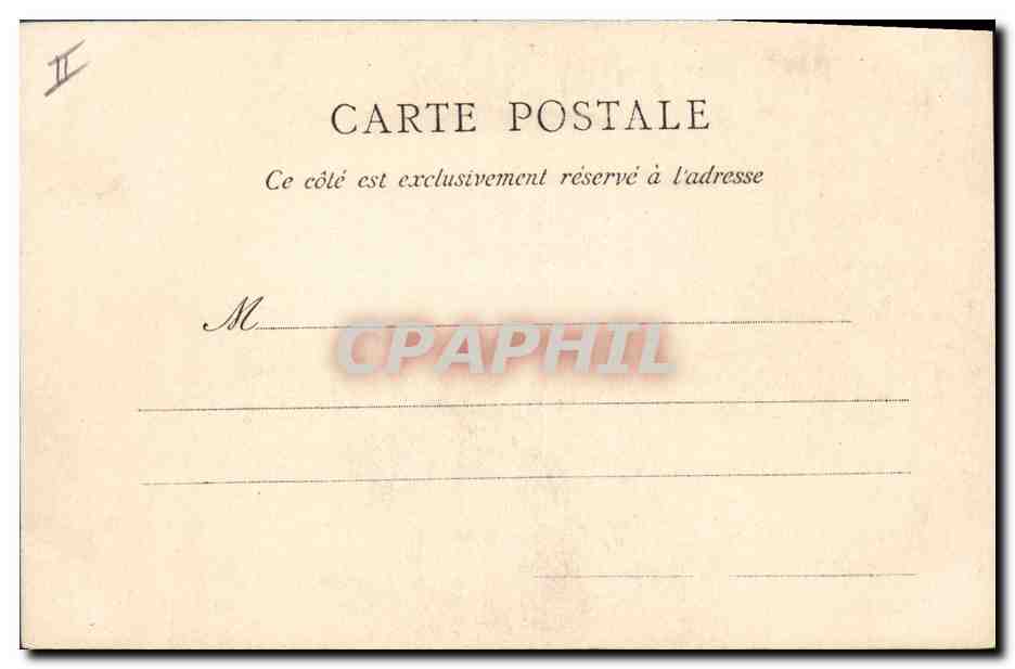 CPA Padirac Le lac des Gours  — Rückseite