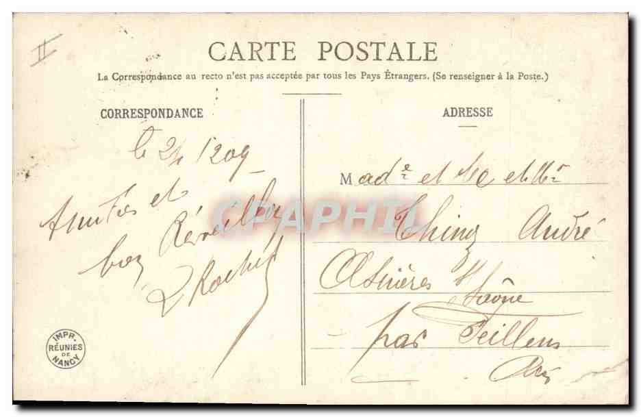 CPA Fantaisie Poupee  Joyeux Noel  — Rückseite