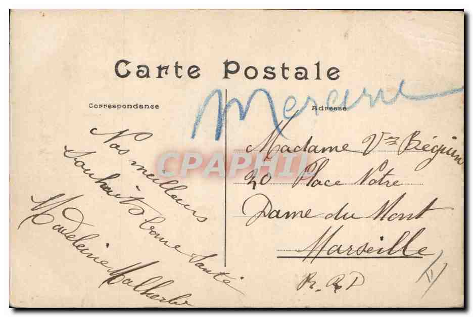 CPA Fantaisie Poupee  Voeux sinceres de bonheur Femme — Rückseite