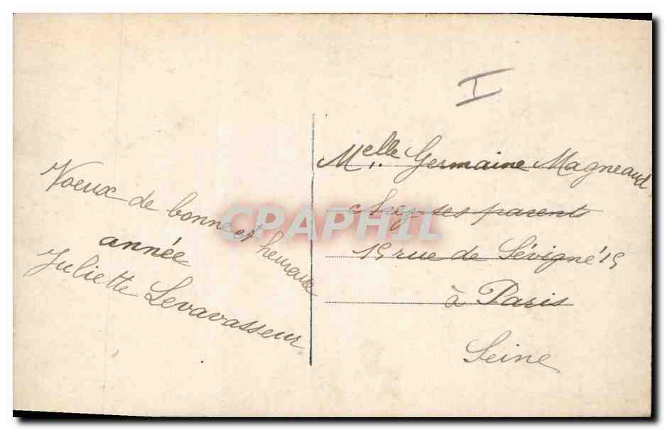 CPA Fantaisie Poupee   — Verso