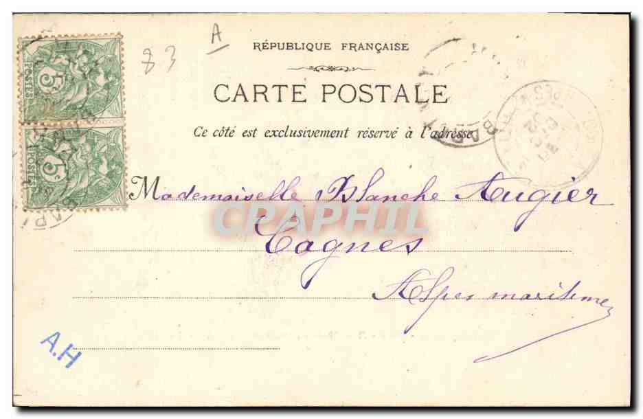 Draguignan - 288 - Rue Nationale & le Palais de Justice — Phototype E. Lacour - Marseille — Reverso