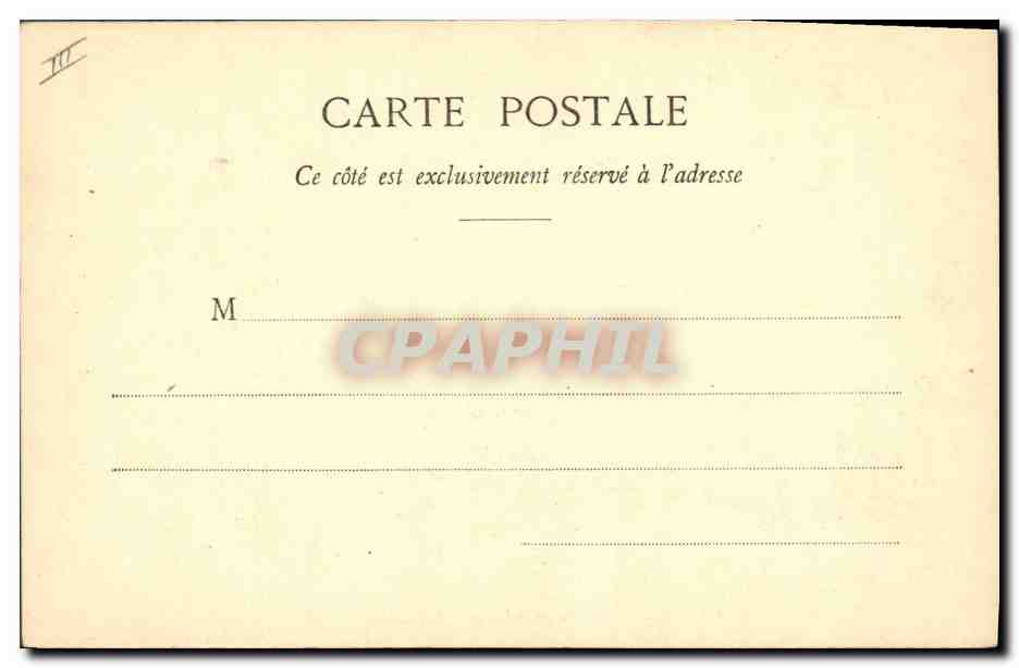 CPA Dijon romantique Palais de Justice  — Verso