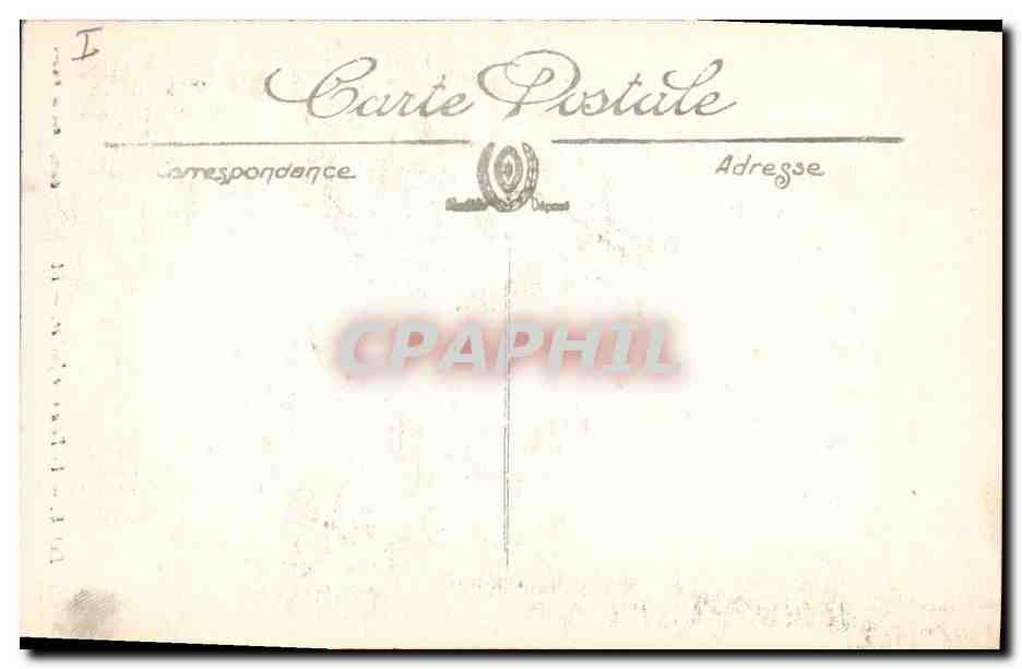 CPA Dole Le Palais de Justice  — Verso