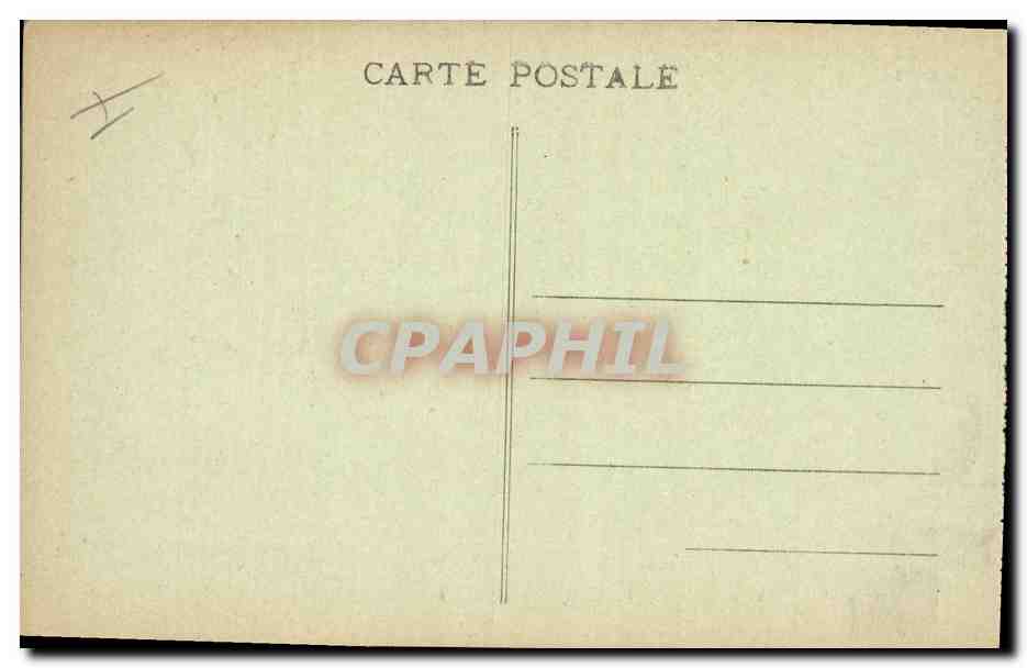 CPA Dijon Palais de Justice  — Verso