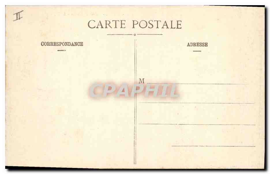 CPA Dijon Palais de Justice  — Rückseite
