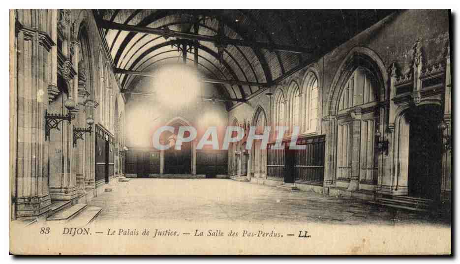 CPA Dijon Le Palais de Justice La Salle des Pas Perdus 