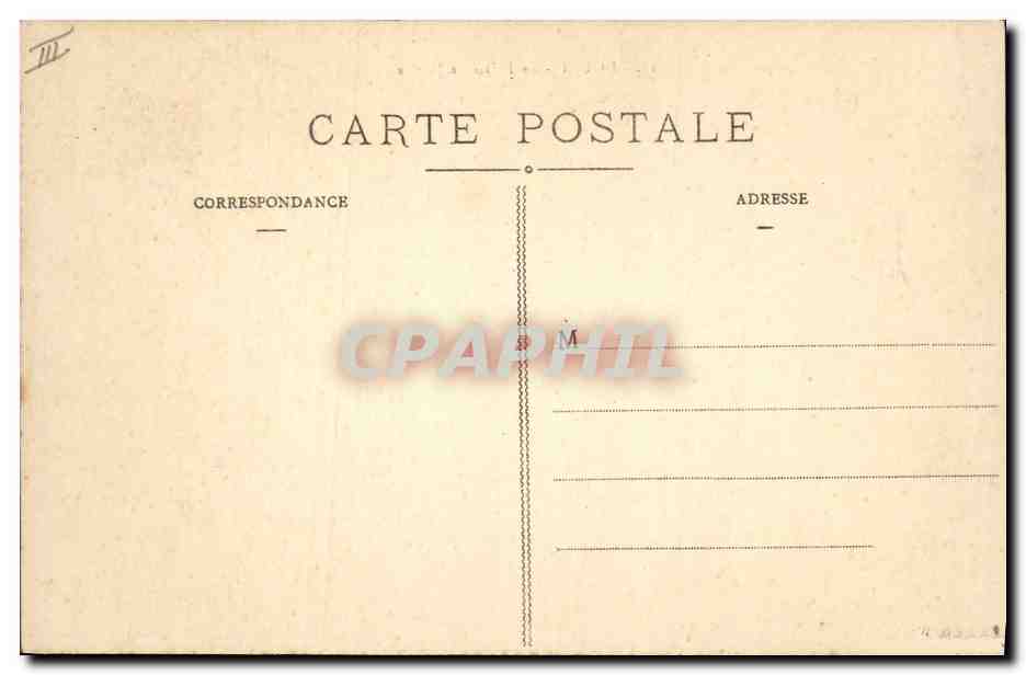 CPA Douai Le Palais de Justice  — Verso