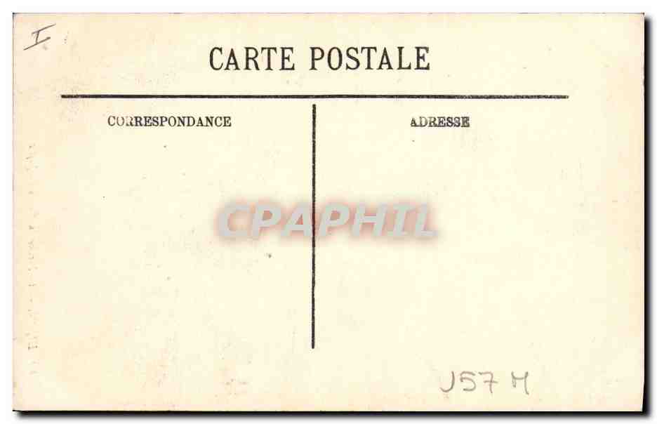 CPA Dijon Le Porche du Palais de Justice  — Verso