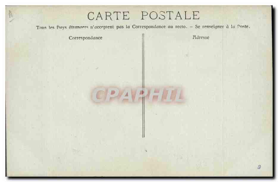 CPA Bateau de GuerreMarine francaise Le Charlemagne cuirasse  — Verso