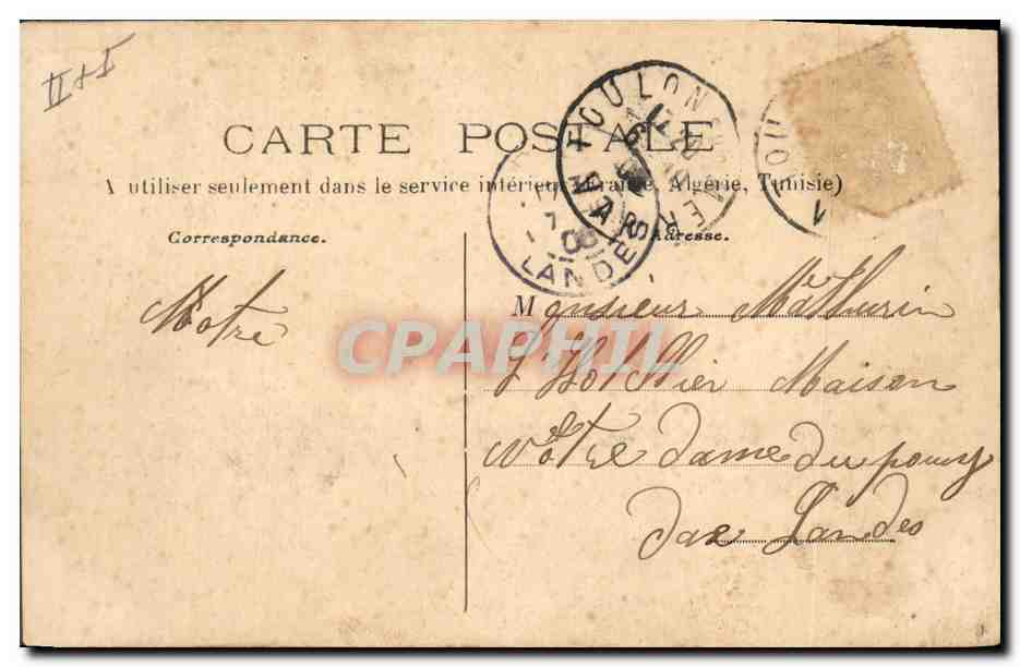 Le Carnot — Croiseur d'escadre — Collection A. Couturier — Reverso