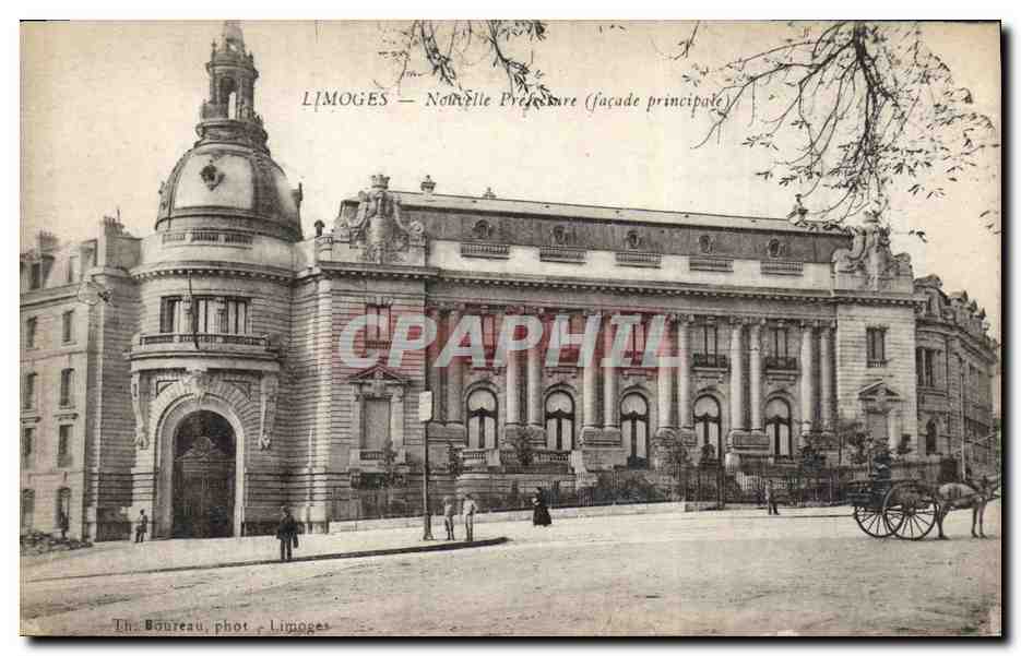 CPA Limoges Nouvelle Prefecture (facade principale) 