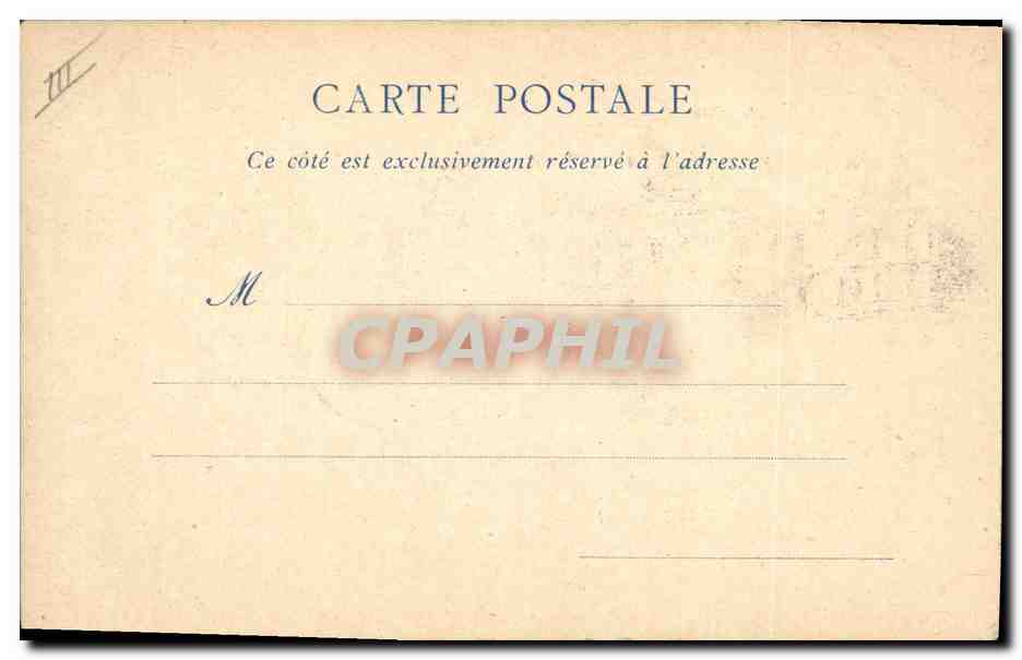 CPA Lyon La Prefecture  — Verso