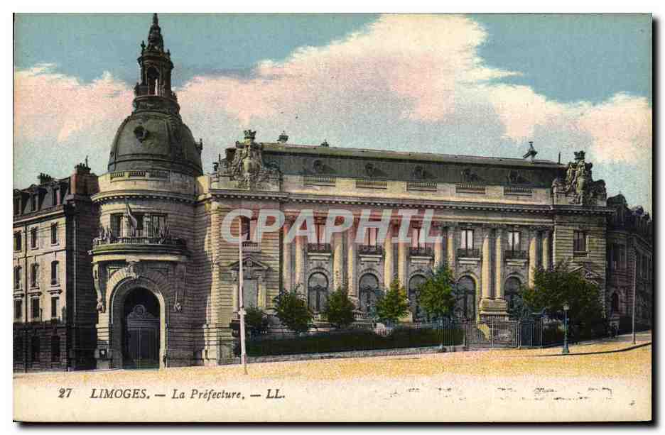 CPA Limoges La Prefecture 