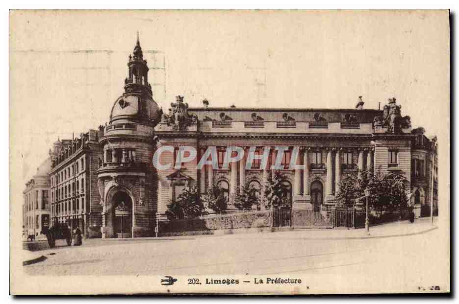 CPA Limoges La Prefecture 