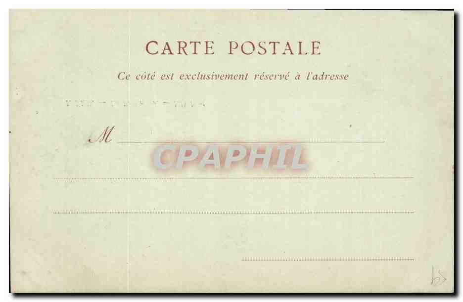 CPA Lille La Prefecture  — Verso