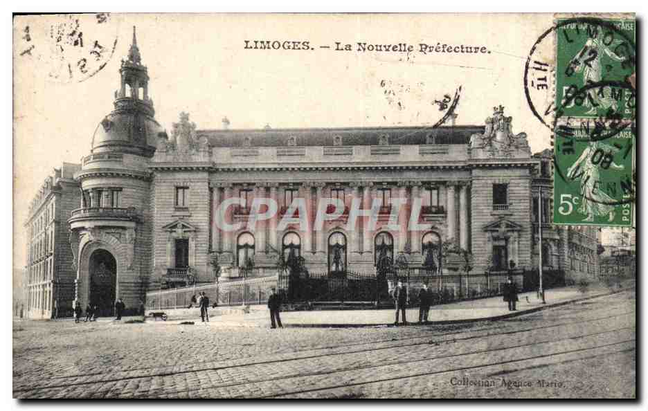 CPA Limoges La Nouvelle Prefecture 