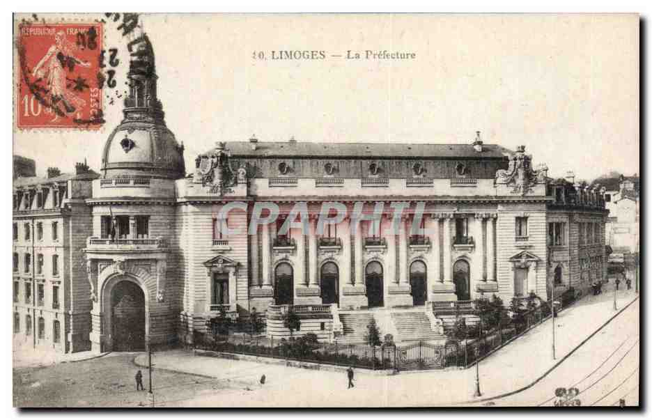 CPA Limoges La Prefecture 