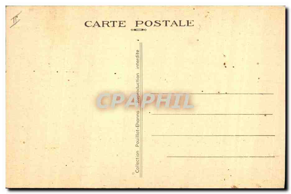 CPA Folklore Type du vieux bigouden  — Verso