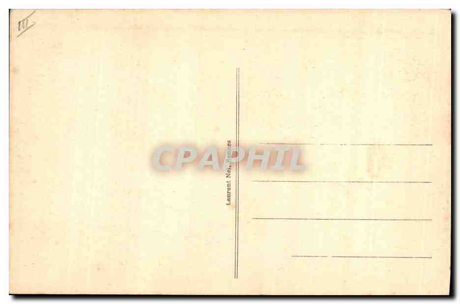 CPA Folklore Jeune bigoudene  — Verso