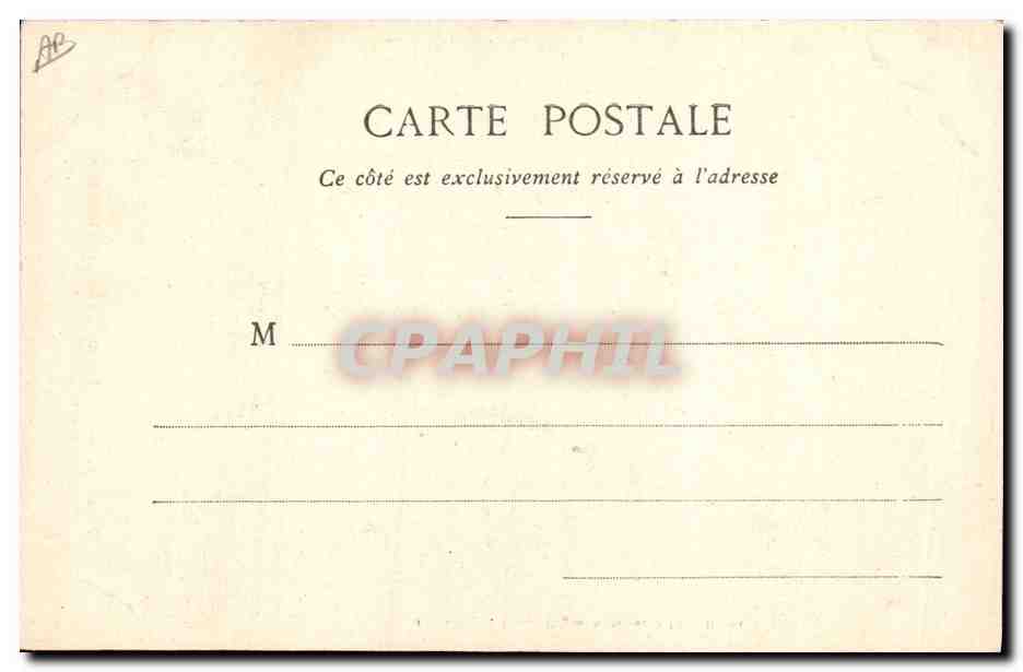 CPA Folklore La Bretagne pittoresque Jeune femme de Scaer (Finistere)  — Verso