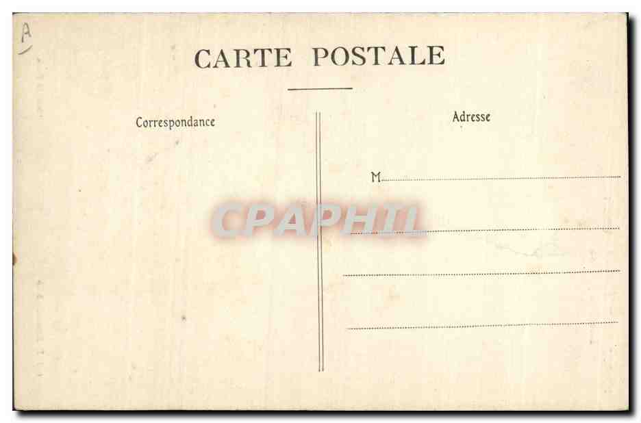 CPA Folklore Jeune fille de Pleyben lecture pleine  — Verso
