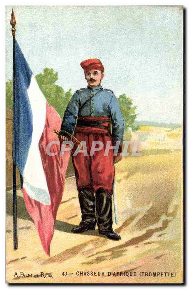 Chasseur d'Afrique (Trompette) — A. Palm de Rosa, n°43