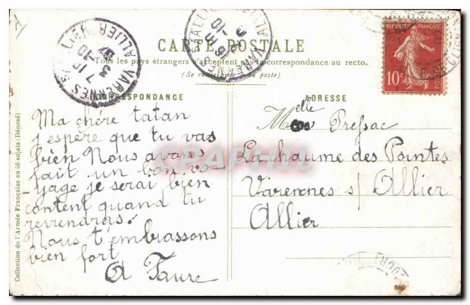 Kapitän der Kürassiere — Halt! — A. Palm de Rosa, n°47 — Rückseite