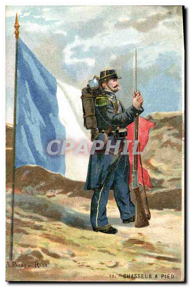Chasseur à Pied — A. Palm de Rosa, n°12