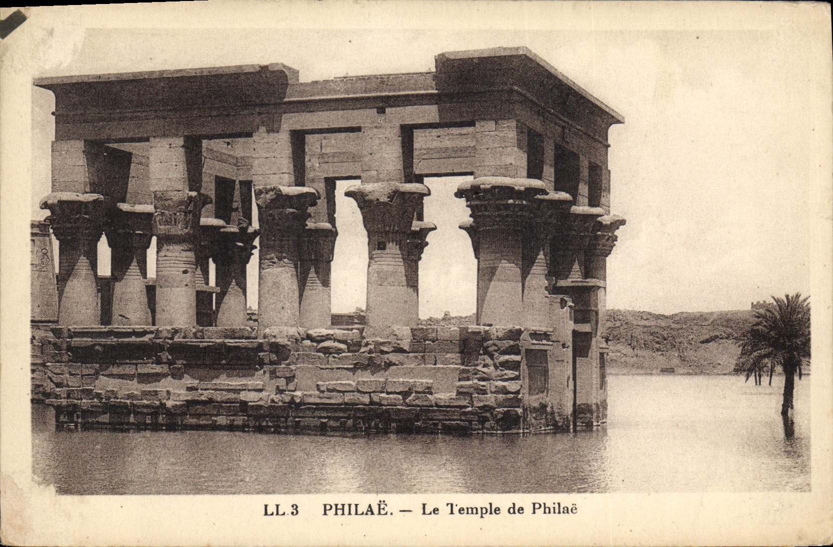 Philaë — Le Temple de Philaë — LL.3 — Éditeur Mouttet, Paris